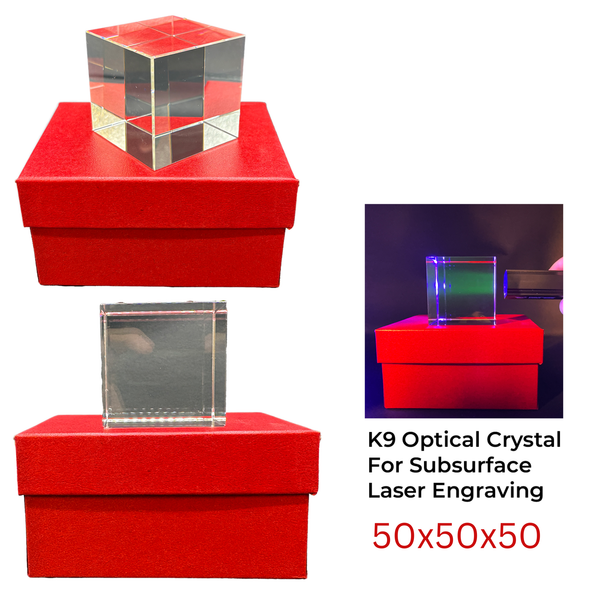 K9 Optical Crystal Blanks – UV Subsurface Engraving Ready
