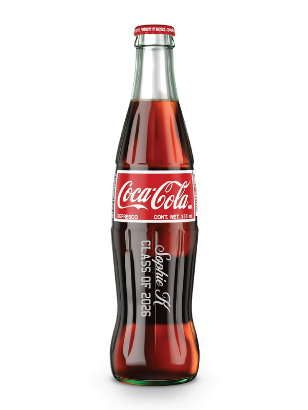 Custom Engraved 355mL Graduation Coke Bottle