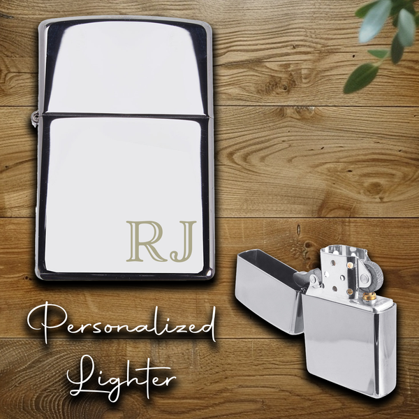 Personalized Windproof Vintage Lighter With Gift Box